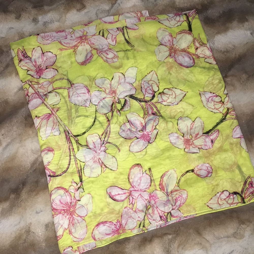 Floral Scarf